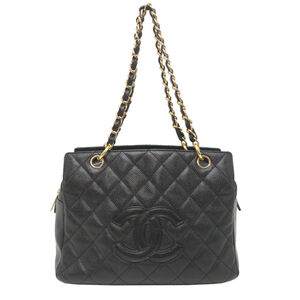 Chanel Petite Timeless Tote Bag for Women, A18004, Caviar Leather, Black